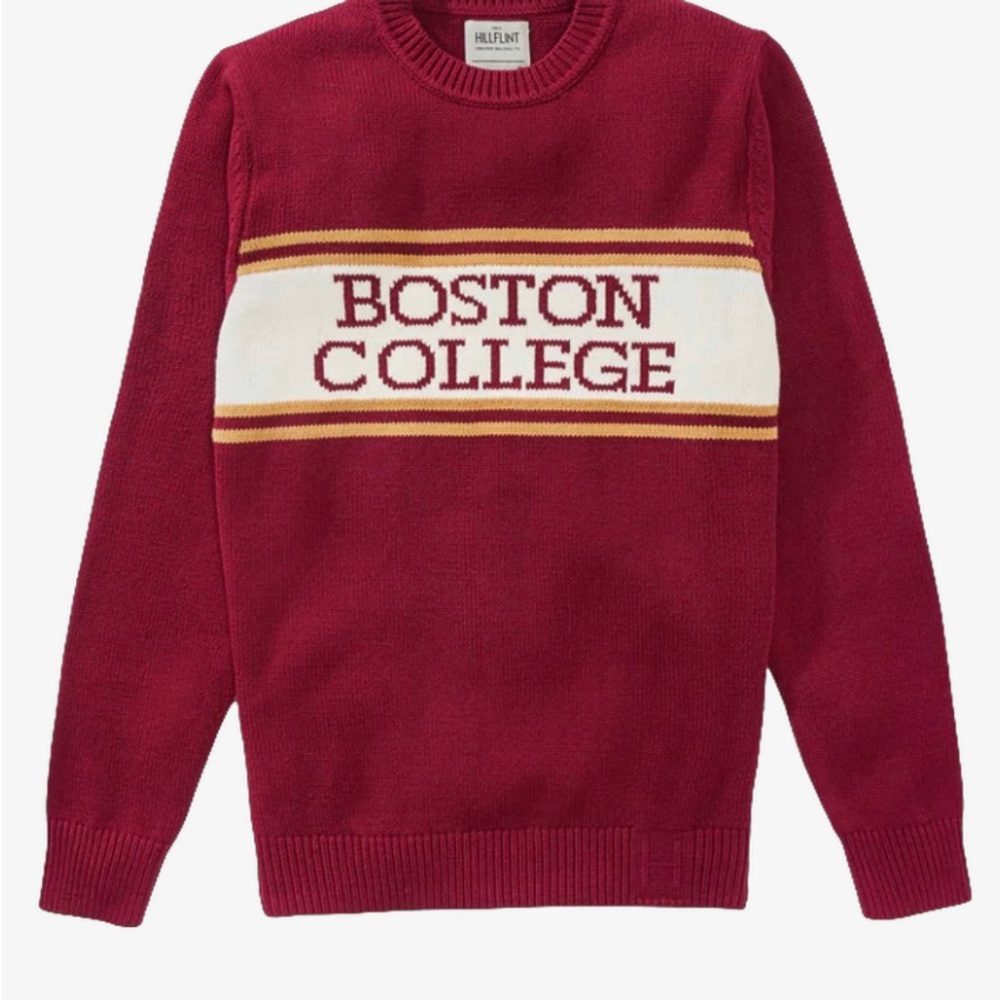 Hillflint NWT Boston College Sweater